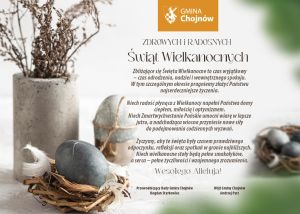 życzenia Gmina Chojnów Wielkanoc_2025 kopia