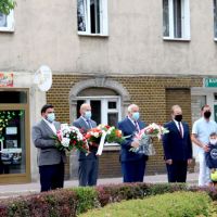 Przedstawiciele Gminy Chojnów, Miasta Chojnowa oraz Powiatu Legnickiego