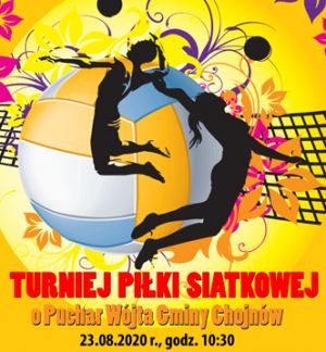 Plakat Turniej Piłki Siatkowej