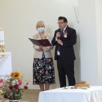 DSCF3771wójt z wiceprzewodniczącą rady gminy