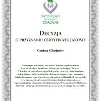2 Decyzja o nadaniu certyfikatu