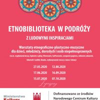 Plakat zaproszenie na warsztaty
