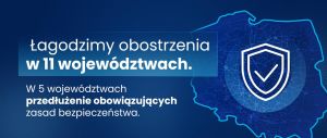 luzowanie obostrzeń plakat