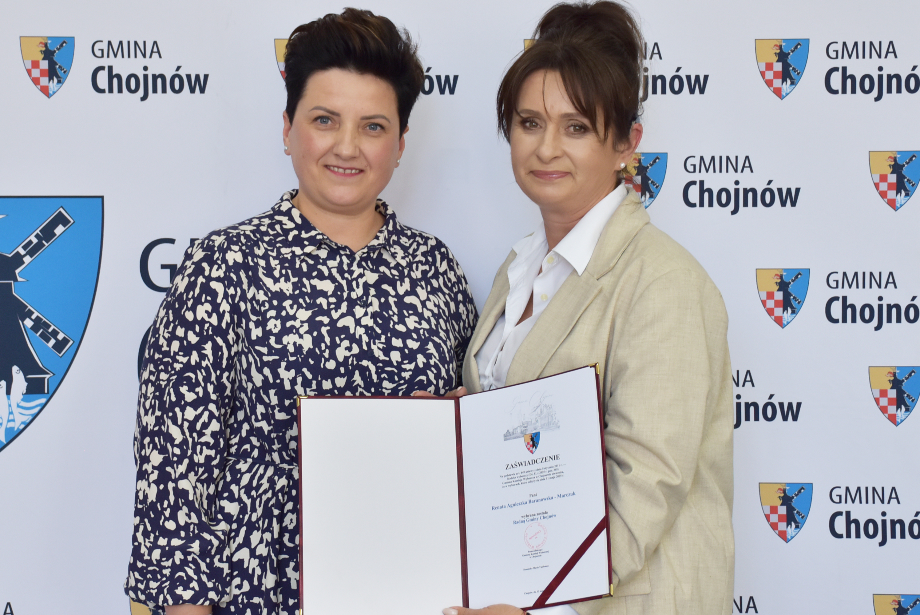 Nowa Radna w Radzie Gminy Chojnów – Renata Baranowska-Marczuk zaprzysiężona!