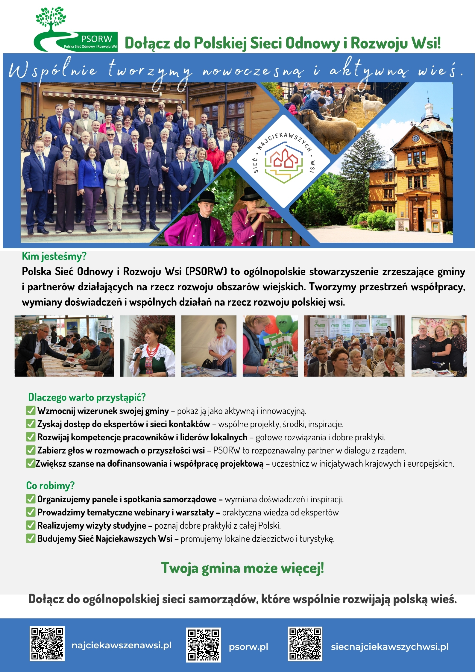 Zgłoś swoje Miejsce Ciekawe i zostań częścią Sieci Najciekawszych Wsi