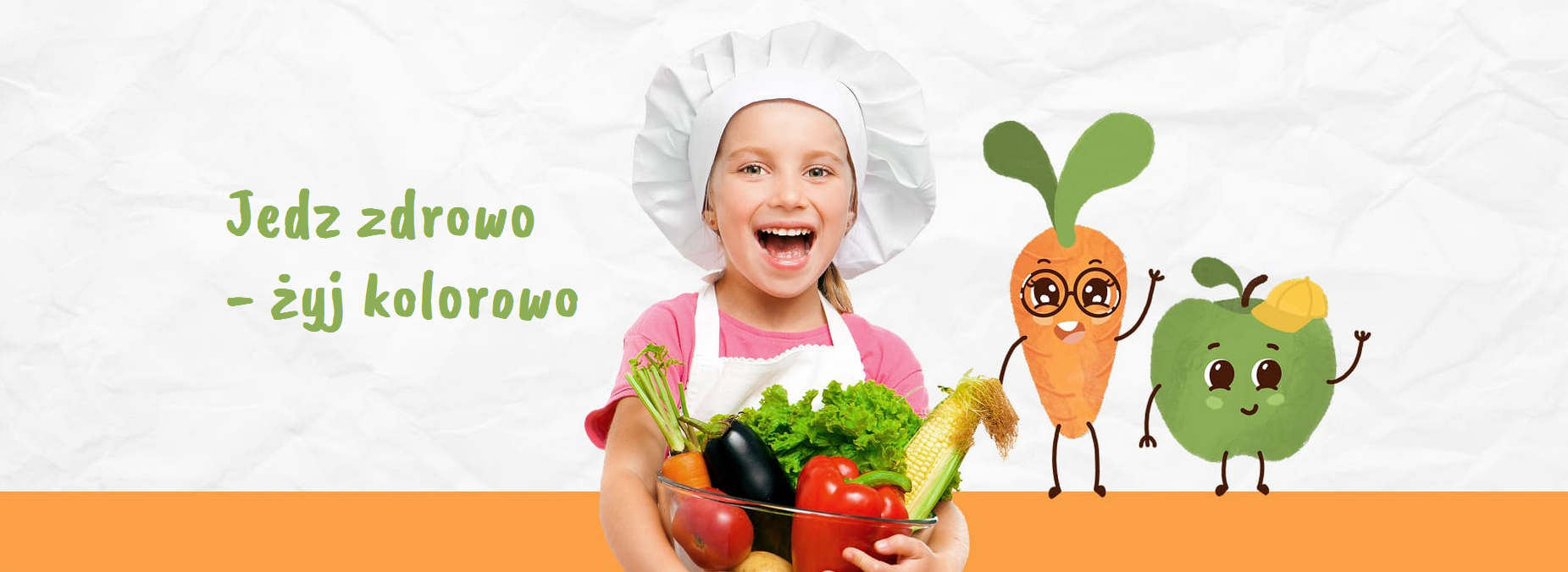 Kampania "Jedz zdrowo - żyj kolorowo" w gminnych szkołach