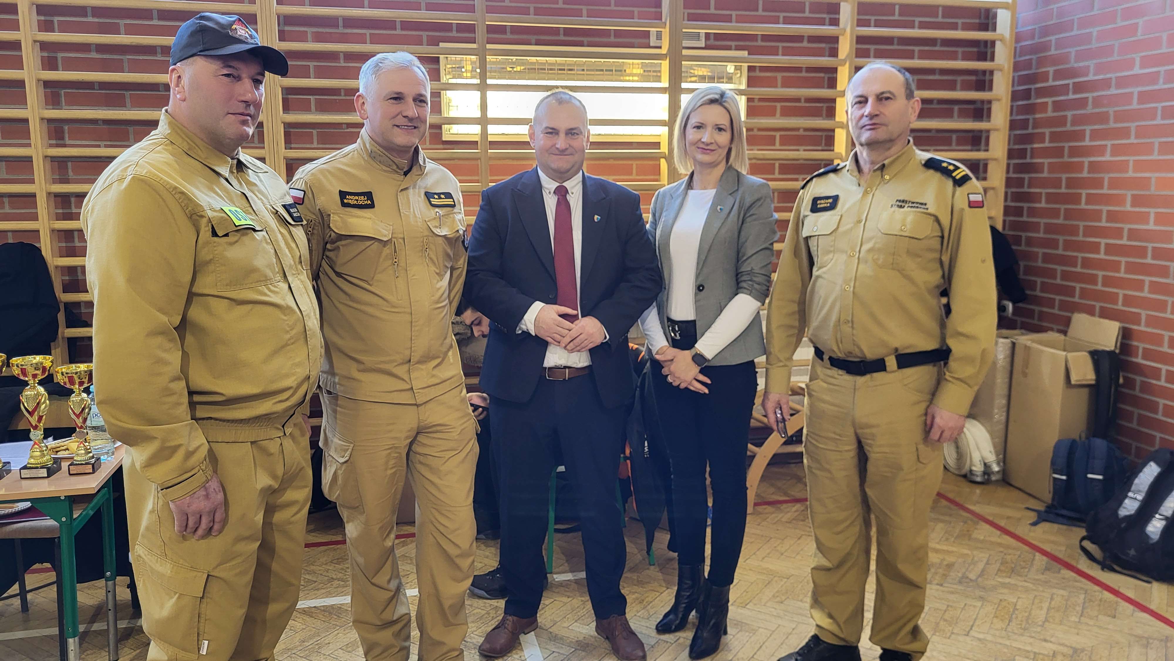 Trzecie Halowe Zawody Młodzieżowych Drużyn Pożarniczych Gminy Chojnów