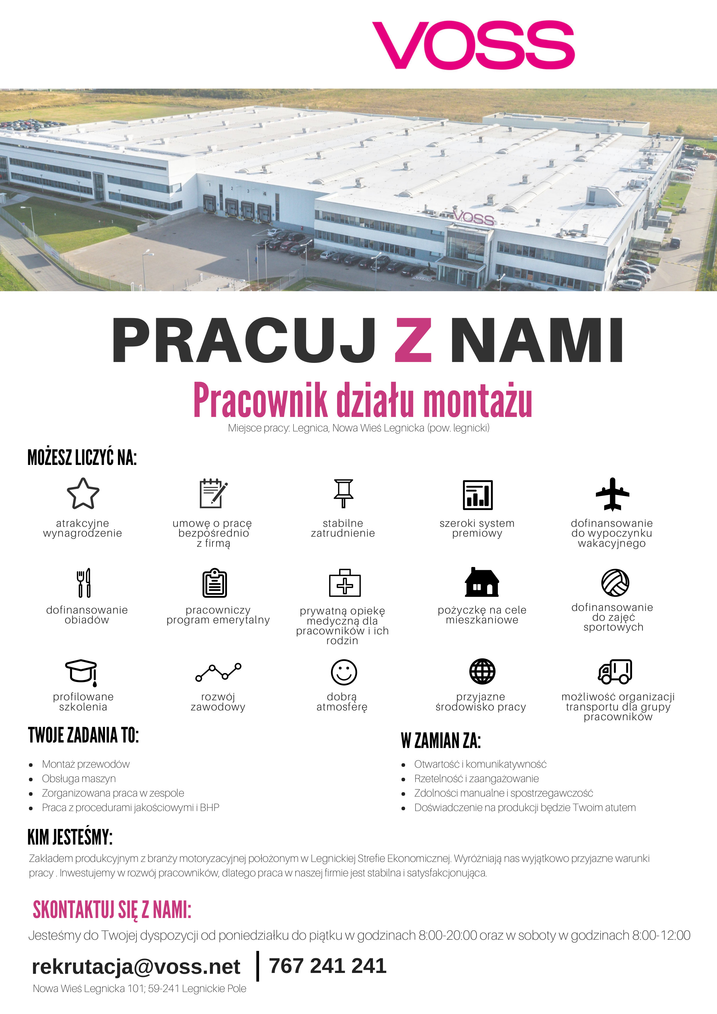 Poszukiwani pracownicy produkcji