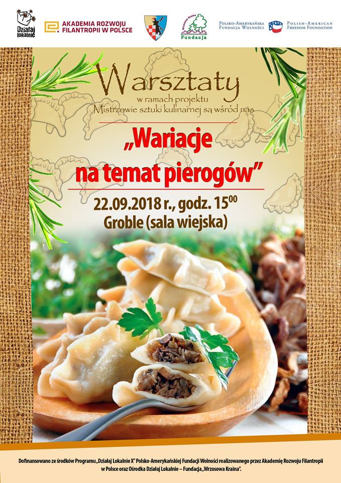 Pierogowe wariacje w Groblach