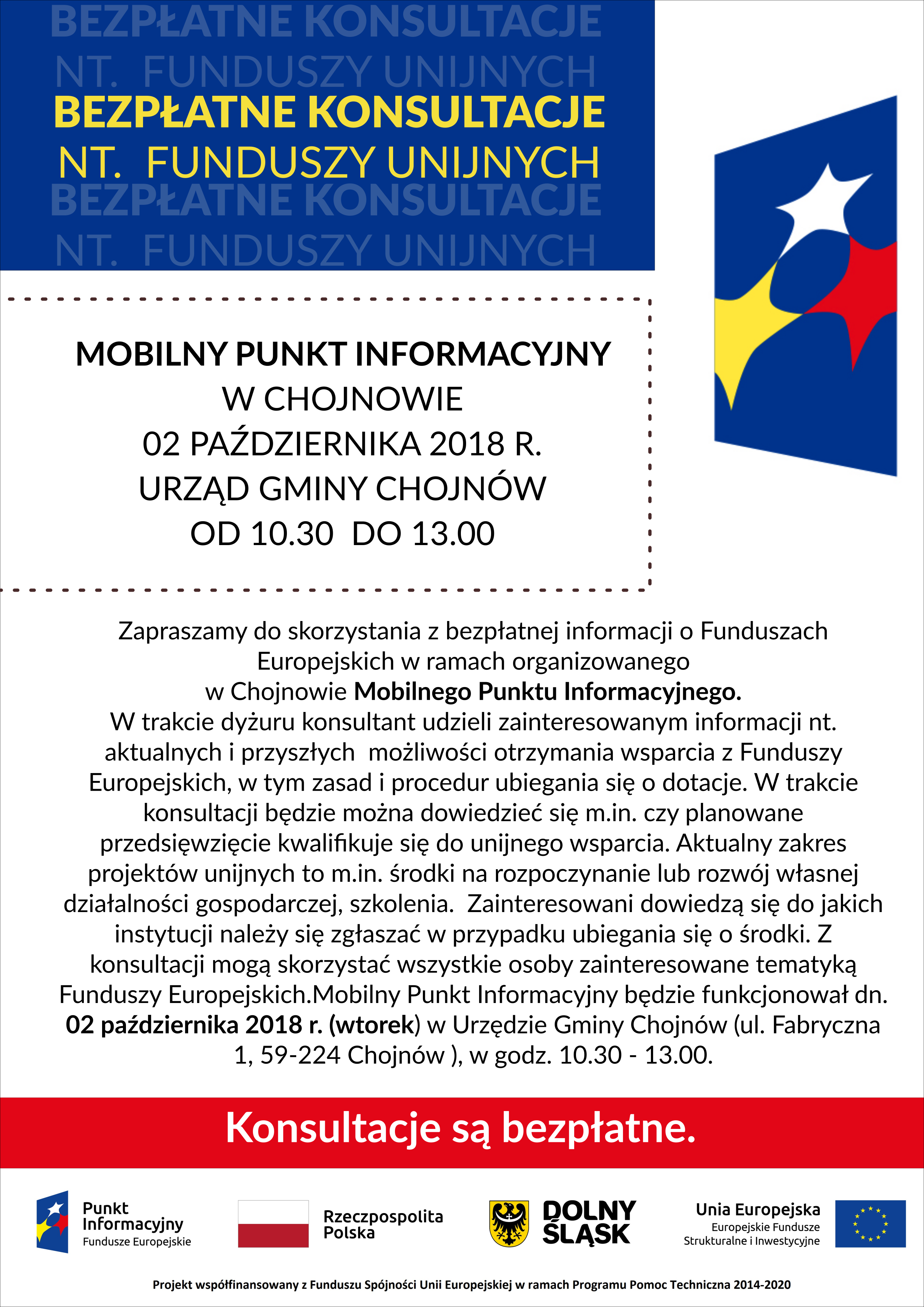 Mobilny Punkt Informacyjny Funduszy Europejskich