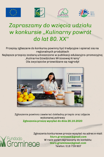 Konkurs kulinarny ,,Kulinarny powrót do lat 80. XX''