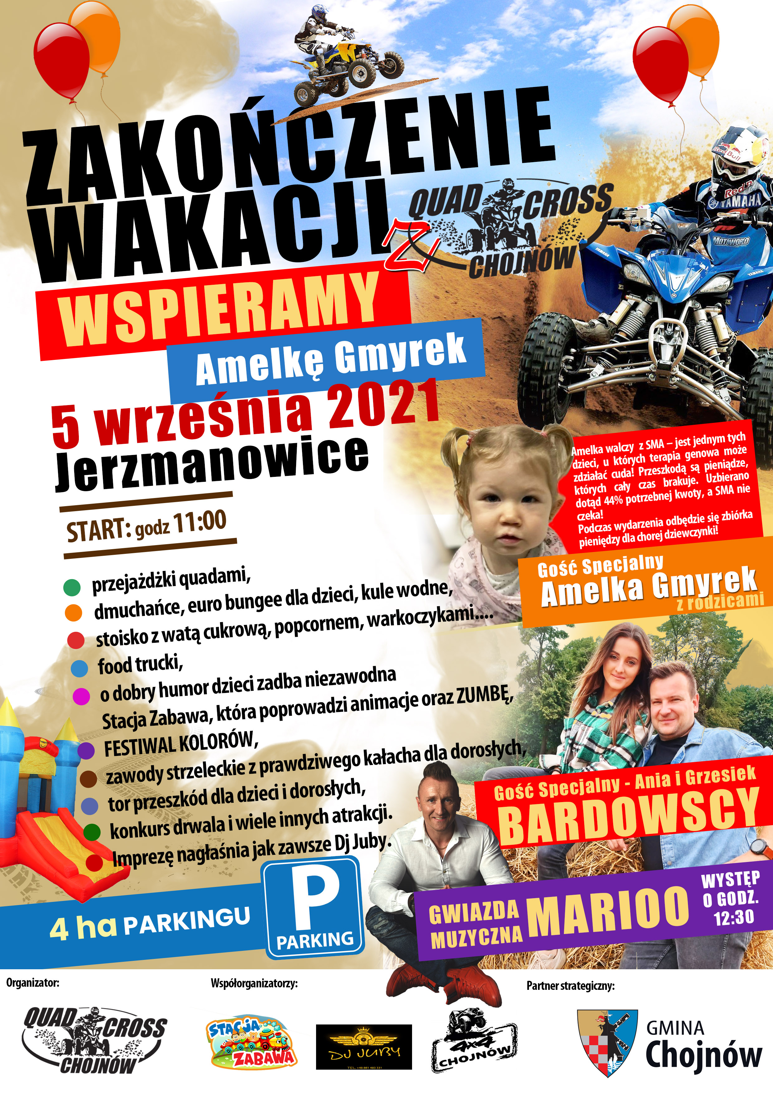 Zakończenie wakacji z Quad-Cross Chojnów