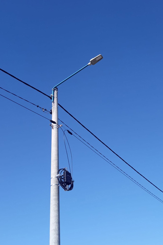 Trwa modernizacja lamp ulicznych w Gminie Chojnów: sodowe wymieniane są na ledowe. Wartość inwestycji oszacowano na blisko 280 tys. zł.
