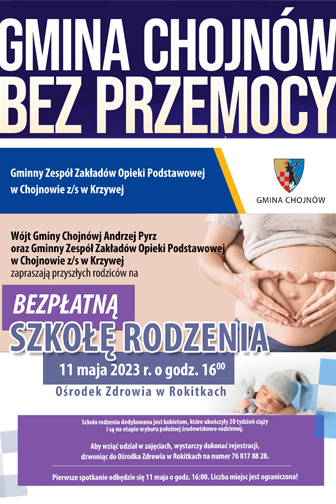 Szkoła rodzenia w Gminie Chojnów